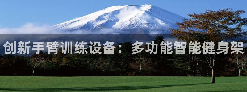 凯捷体育注册：创新手臂训练设备：多功能智能健身架