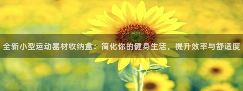 凯捷体育软件：全新小型运动器材收纳盒：简化你的健身生活，提升